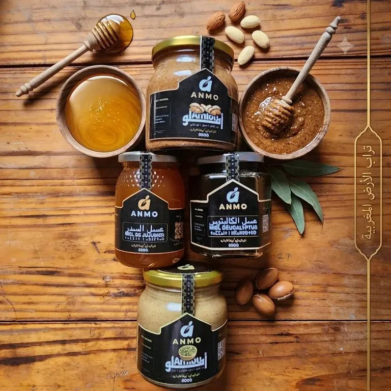 العسل الطبيعي المغربي من Anmo Bio